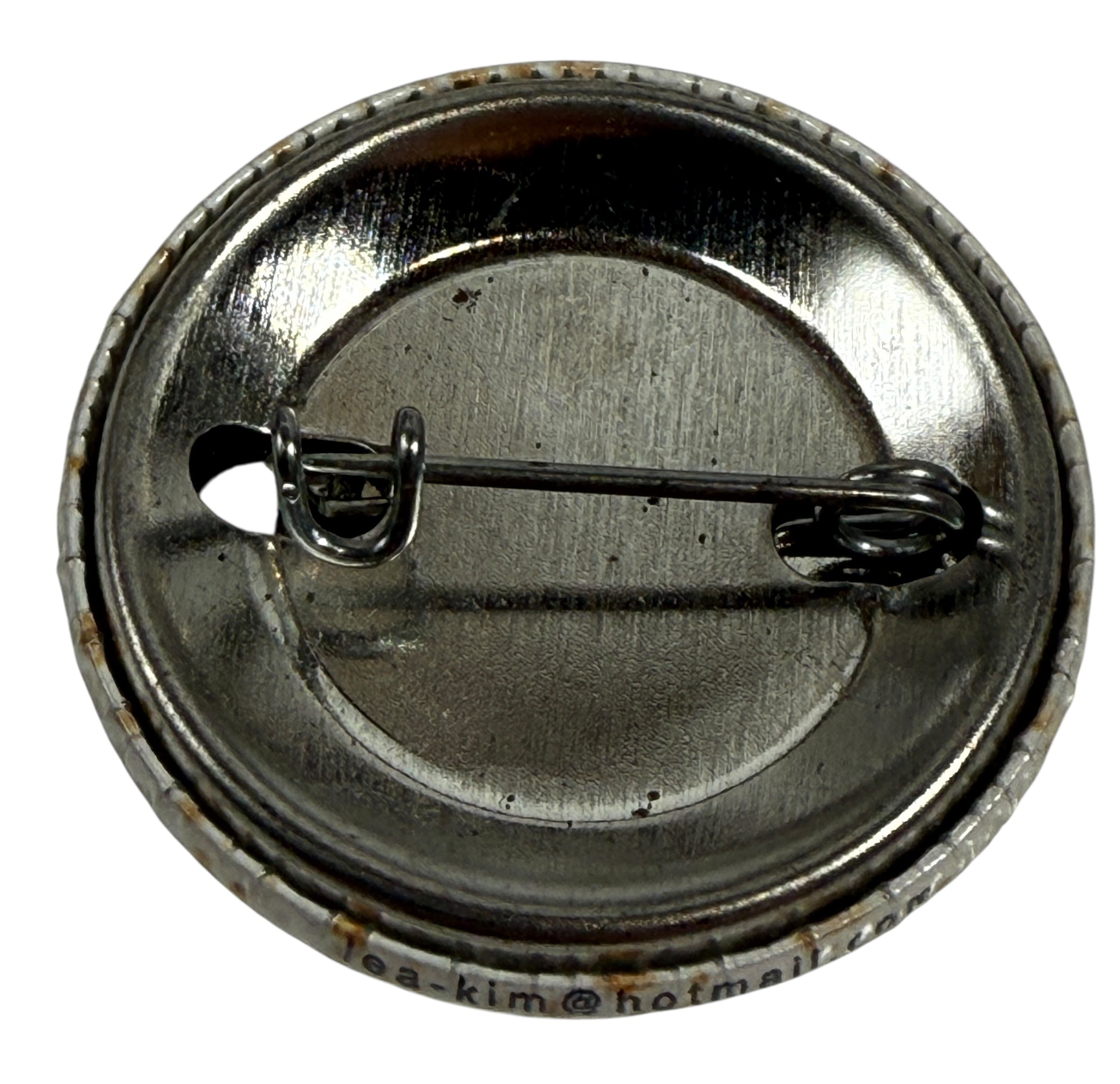 Badge rétro Pan Am – Logo Globe Bleu par Lindberg / Lea-Kim