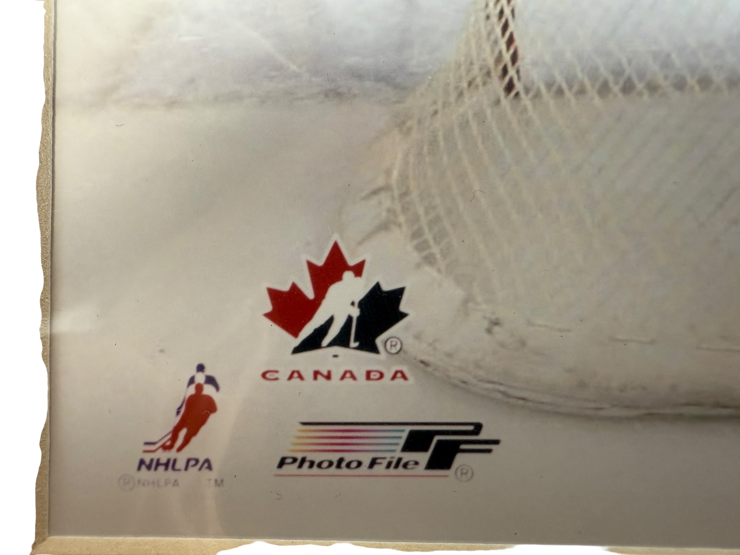 Sealed Joe Sakic Team Canada 2002 Olympic Gold framed PhotoFile print – licensed NHLPA memorabilia, Salt Lake City commemorative edition.