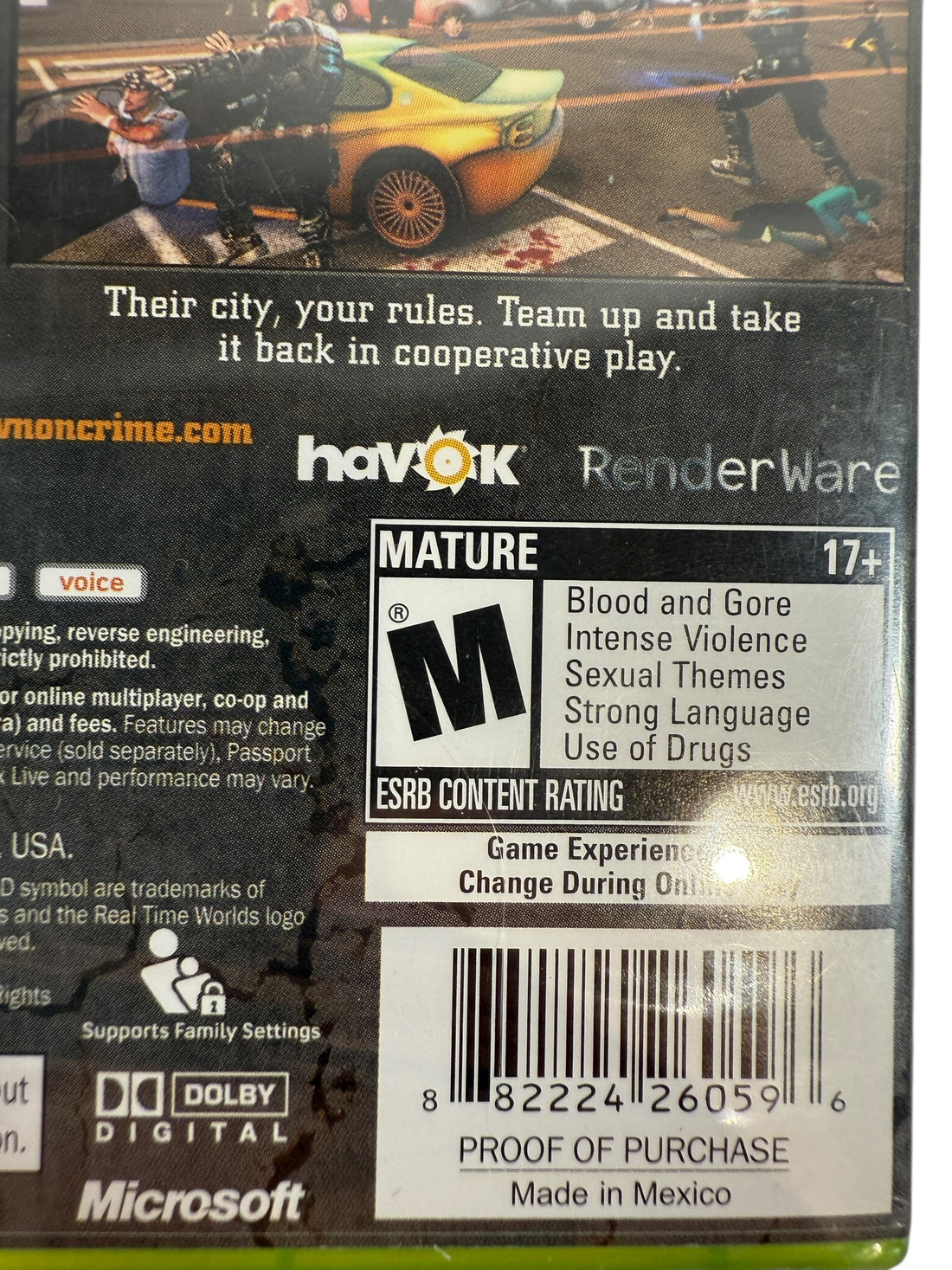 Sealed 2007 Xbox 360 Crackdown with Halo 3 Beta invite. Rare first-release collectible, mint in shrink wrap. Ships fast from Montreal.