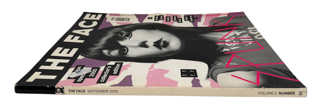 The Face September 2000 Spunk Fashion Special. Collector’s Edition UK print. Bold Y2K fashion issue. One page missing. Essential for style and magazine collectors.