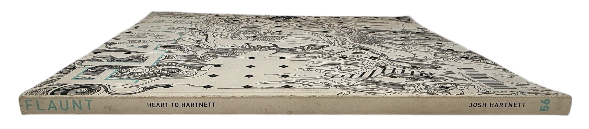 Flaunt Magazine Issue 56 with Josh Hartnett feature. Illustrated cover, early 2000s fashion and art photography. Collectible Canadian-printed issue in VG+ condition.