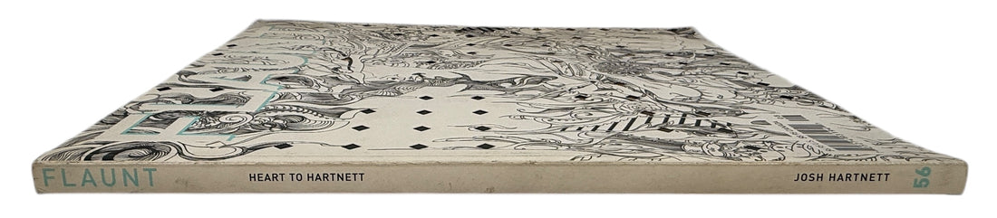 Flaunt Magazine Issue 56 with Josh Hartnett feature. Illustrated cover, early 2000s fashion and art photography. Collectible Canadian-printed issue in VG+ condition.