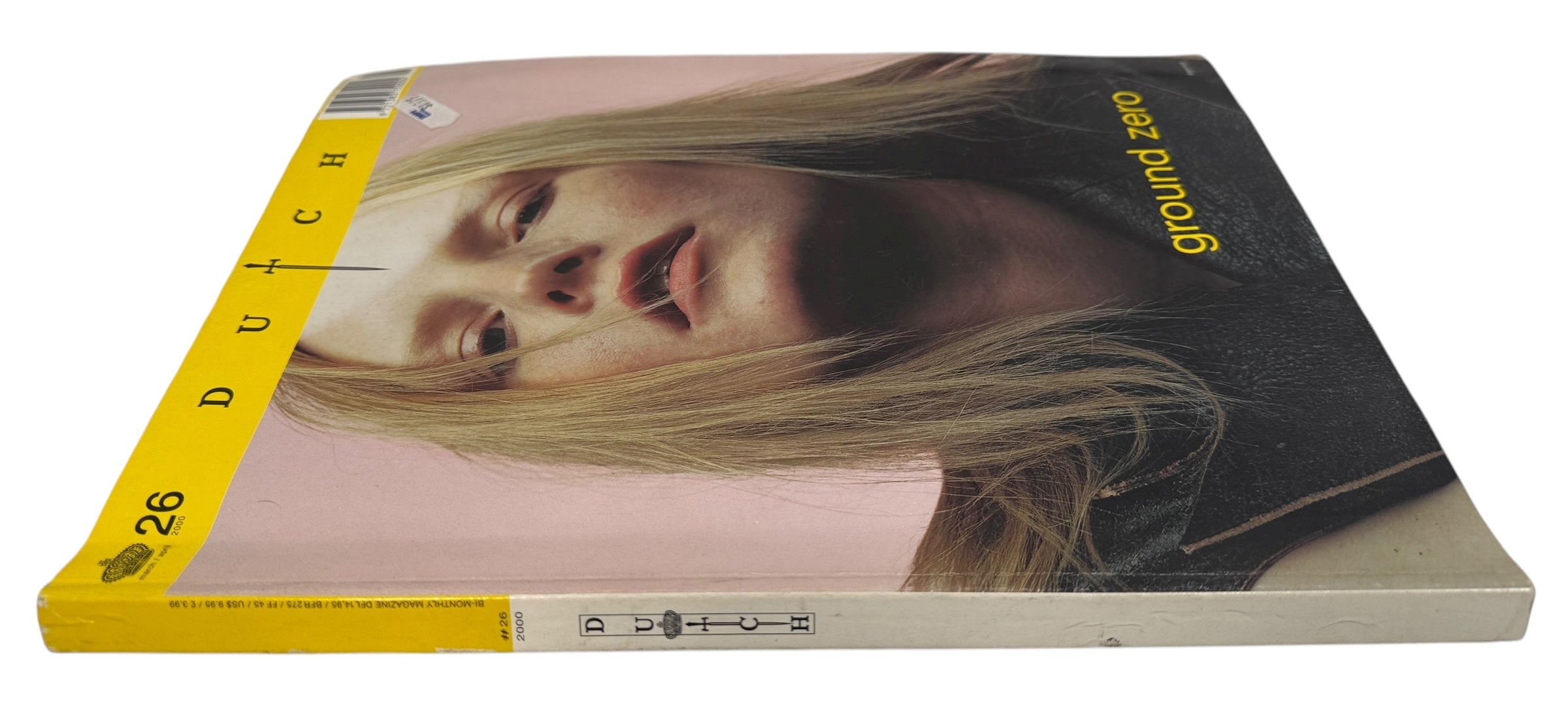 Dutch Magazine 26 Ground Zero Balenciaga issue 2000. Rare early-2000s fashion archive with influential photography. Great reference for designers and collectors.