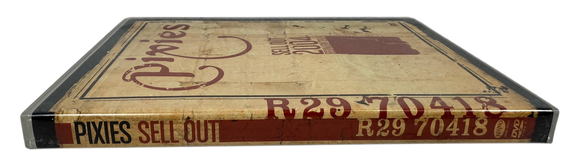 Official Pixies Sell Out 2004 Reunion Tour DVD featuring full live concert plus bonus festival performances. Dolby Digital 5.1. Tested, VG condition.