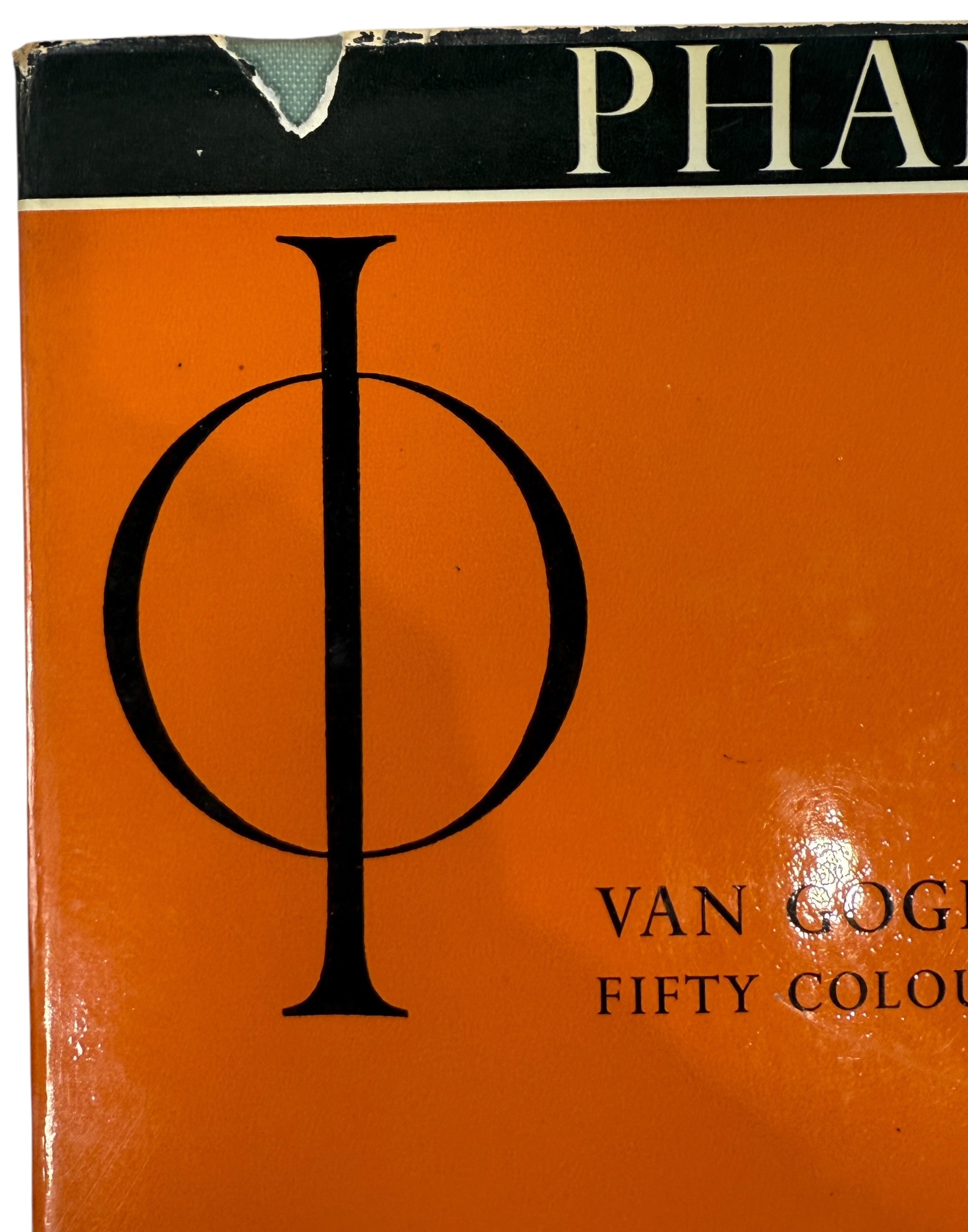 Mid-century Phaidon Van Gogh art book with 50 colour plates. Original dust jacket present with wear. Classic collector reference. Ships from Canada.