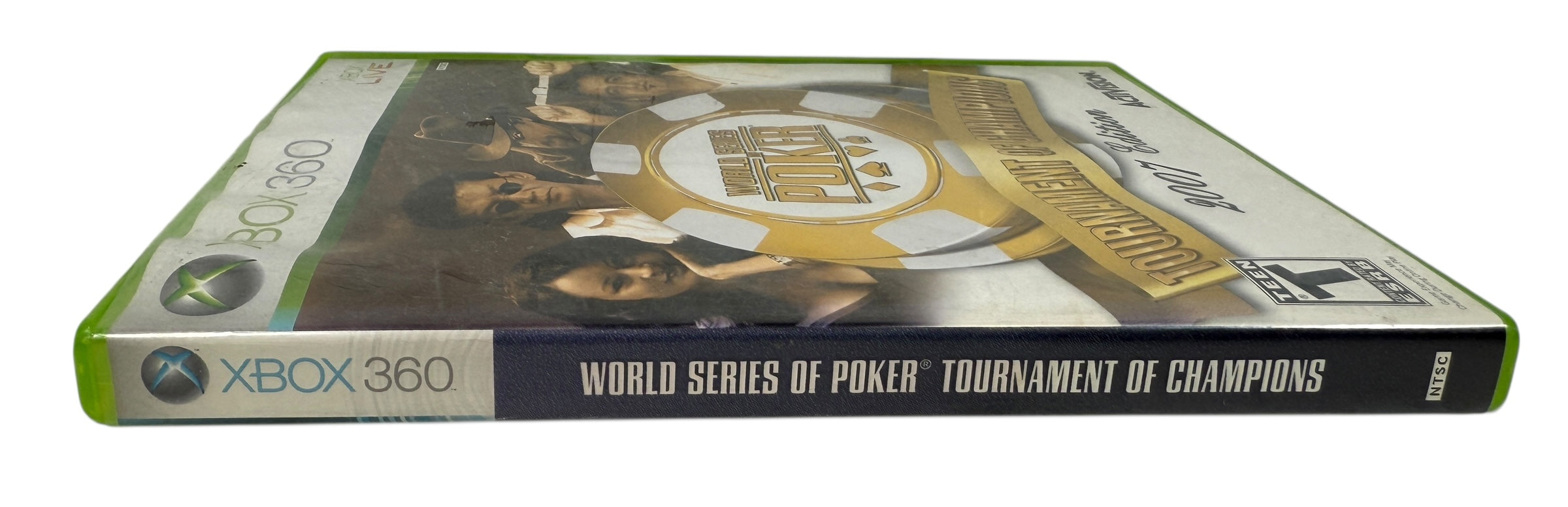 Xbox 360 World Series of Poker Tournament of Champions 2007. Authentic WSOP poker gameplay with original case. Tested and working retro console game.