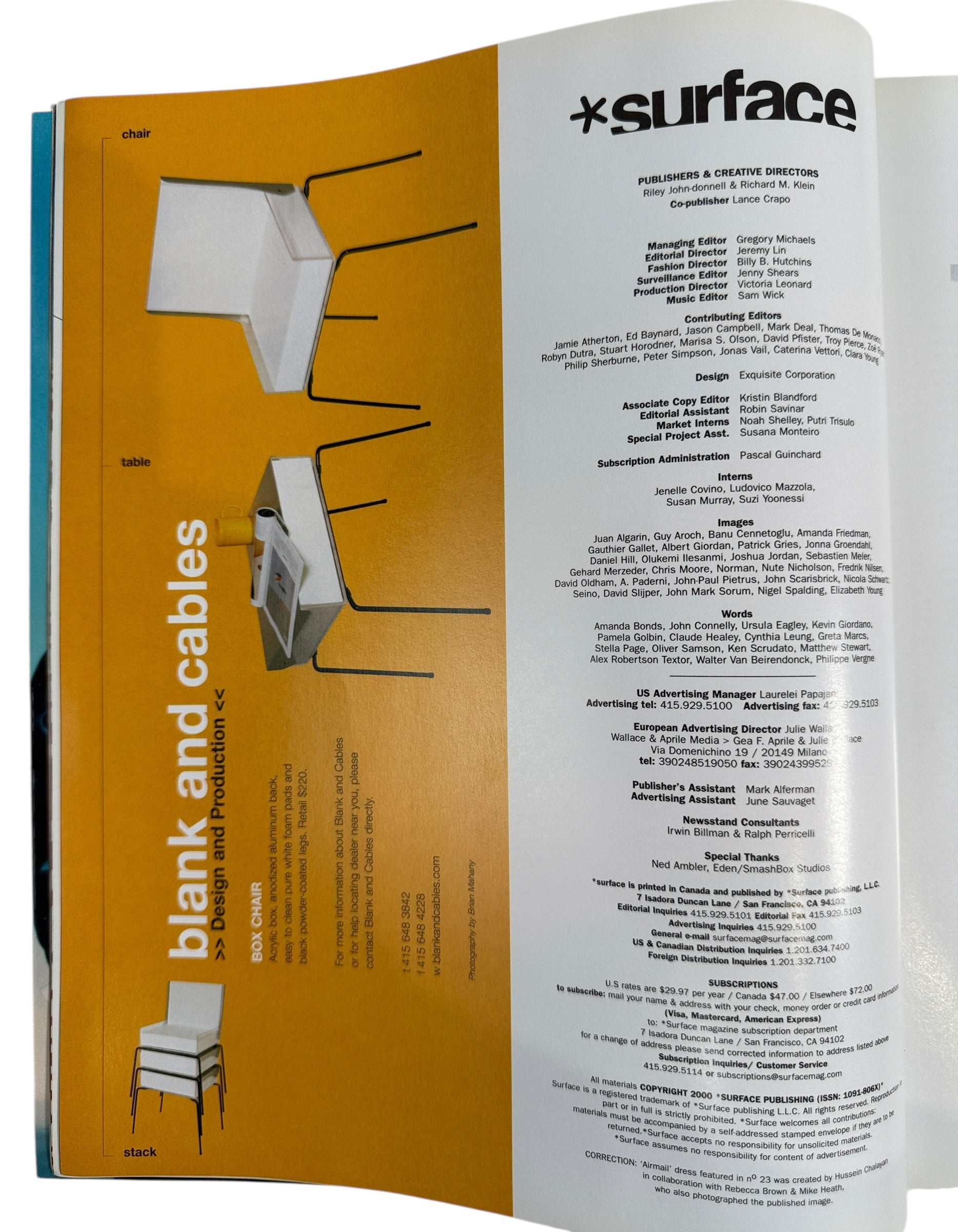 Surface Magazine Issue 24 – Chaos Theory