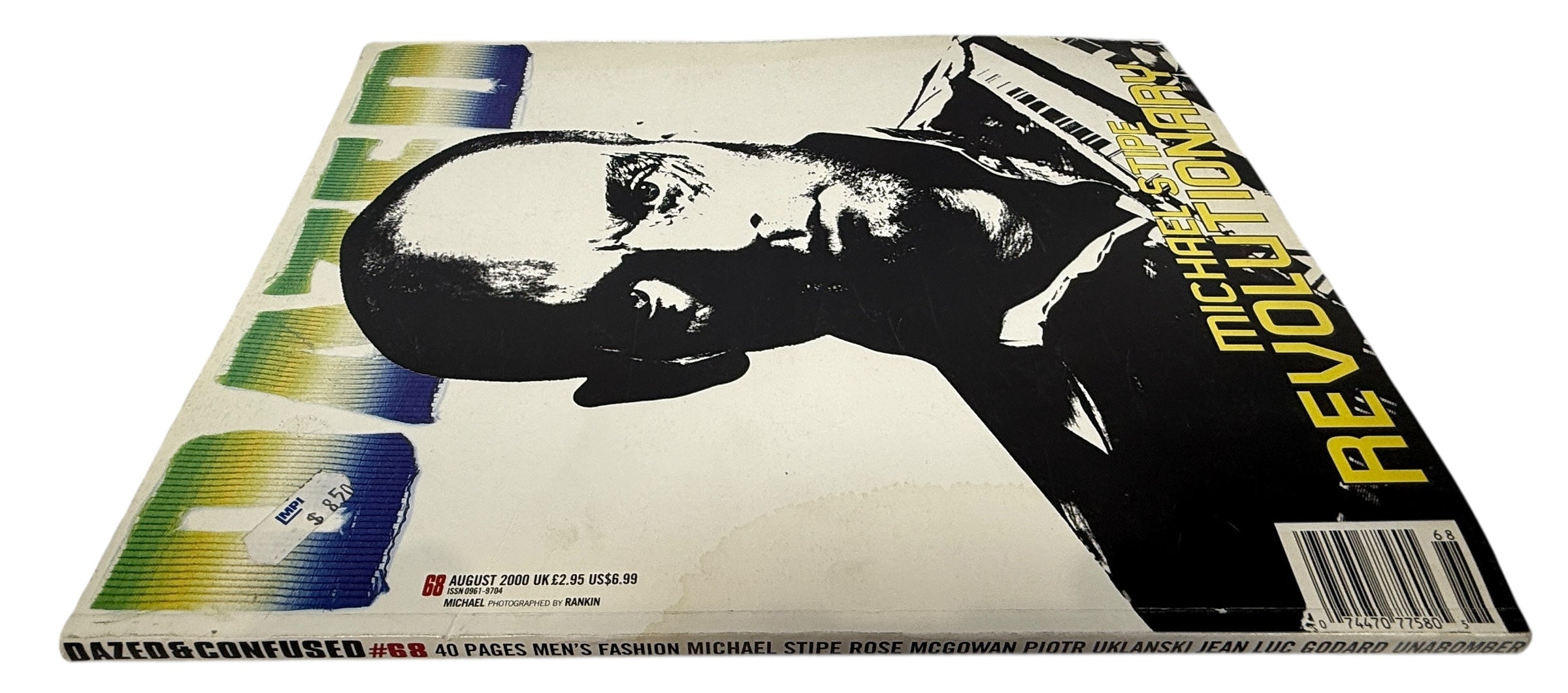 Dazed & Confused- Magazine  portrait  'Michael Stipe Revolutionary' , #68, Auugsut 2000