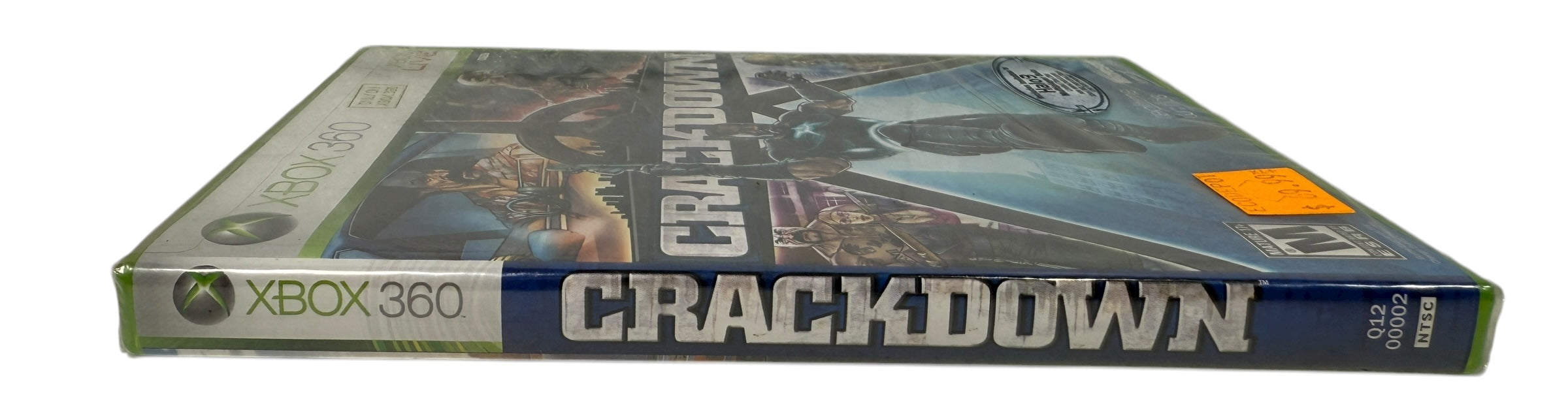 Sealed 2007 Xbox 360 Crackdown with Halo 3 Beta invite. Rare first-release collectible, mint in shrink wrap. Ships fast from Montreal.