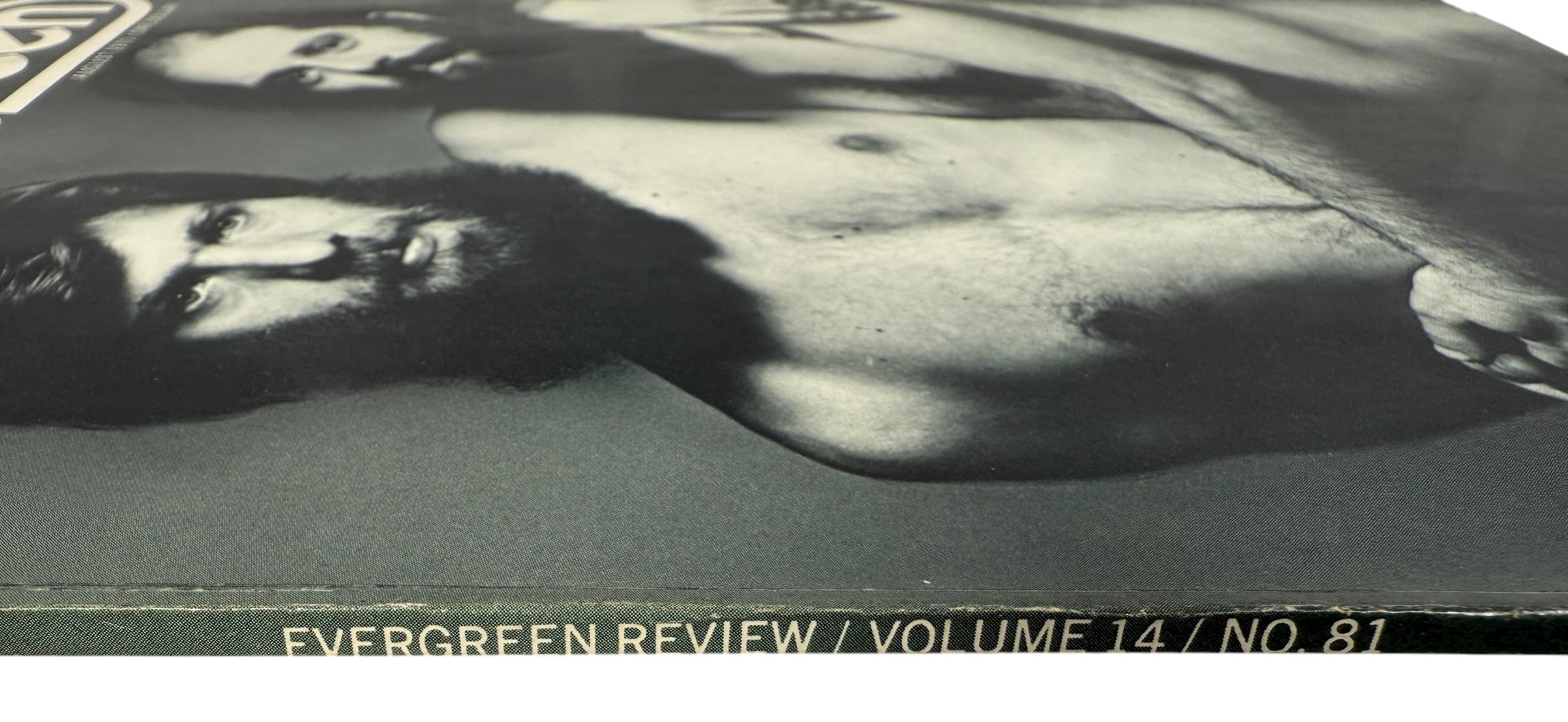 Evergreen Review No. 81 (Aug 1970) featuring Allen Ginsberg &amp; Peter Orlovsky. Iconic Beat-era issue with Avedon and Dennis Hopper features.