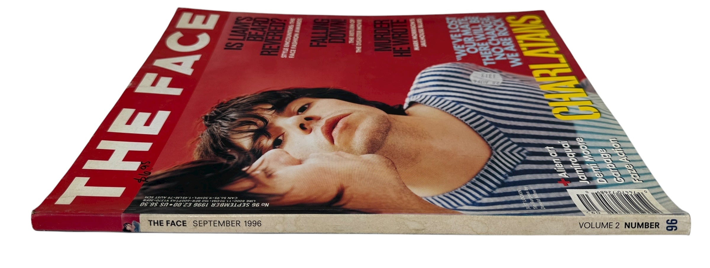 The Face Magazine,  September 1996, The Charlatans, “We Are Rock” No 96, Vol. 2