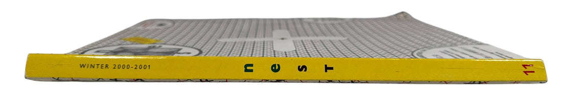 Collectible Nest Magazine Winter 2000-2001 featuring Andrée Putman. Bold design, award-winning interiors issue #11. Rare modern design classic.