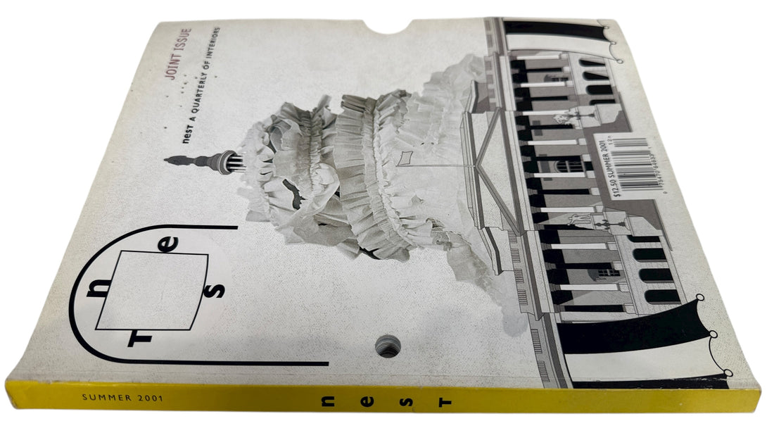 Summer 2001 Nest magazine “Joint Issue” featuring Rei Kawakubo of Comme des Garçons—a rare, collectible avant-garde interiors edition.