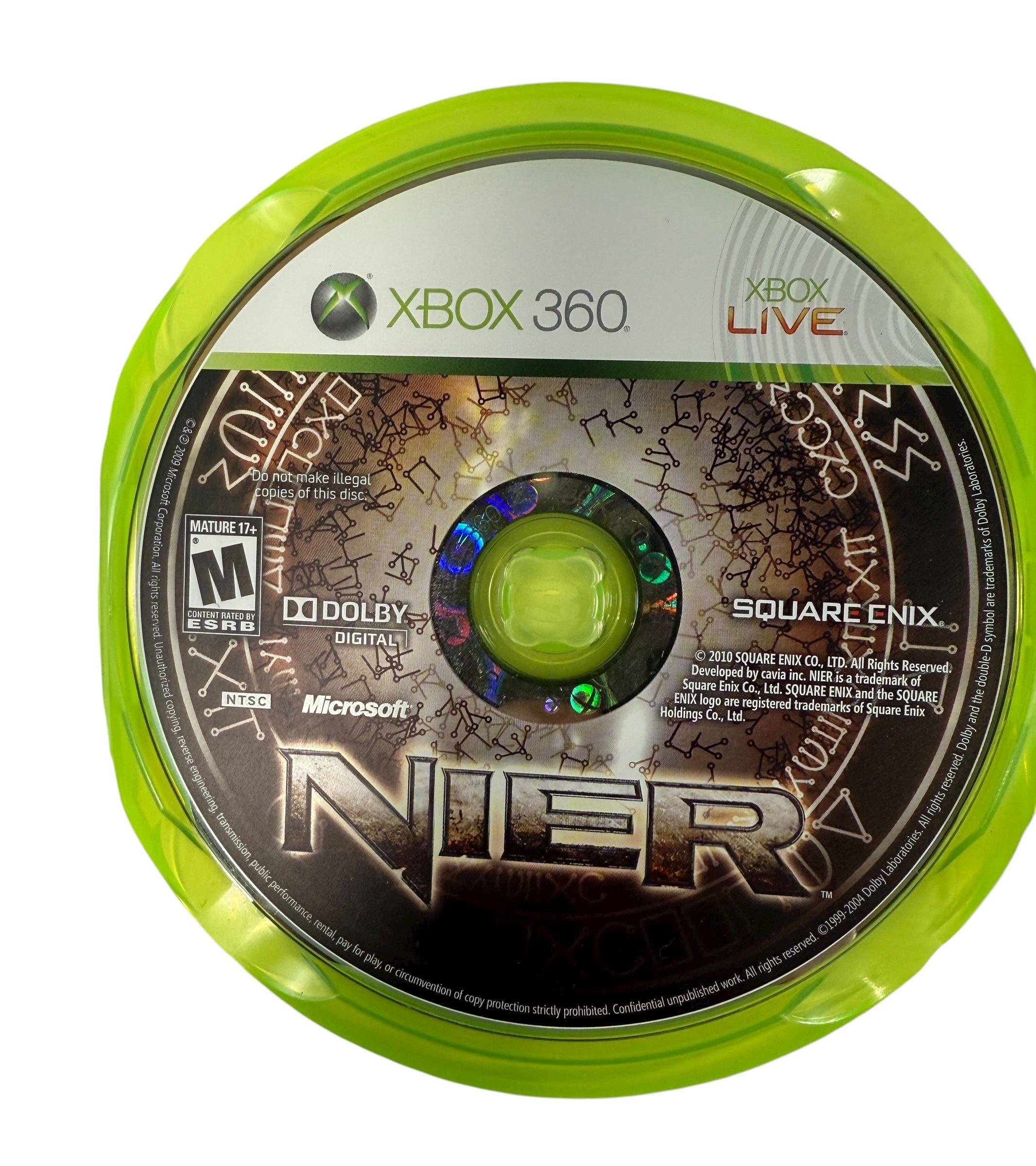 Nier Xbox 360 Microsoft 2010 Complete, NTSC