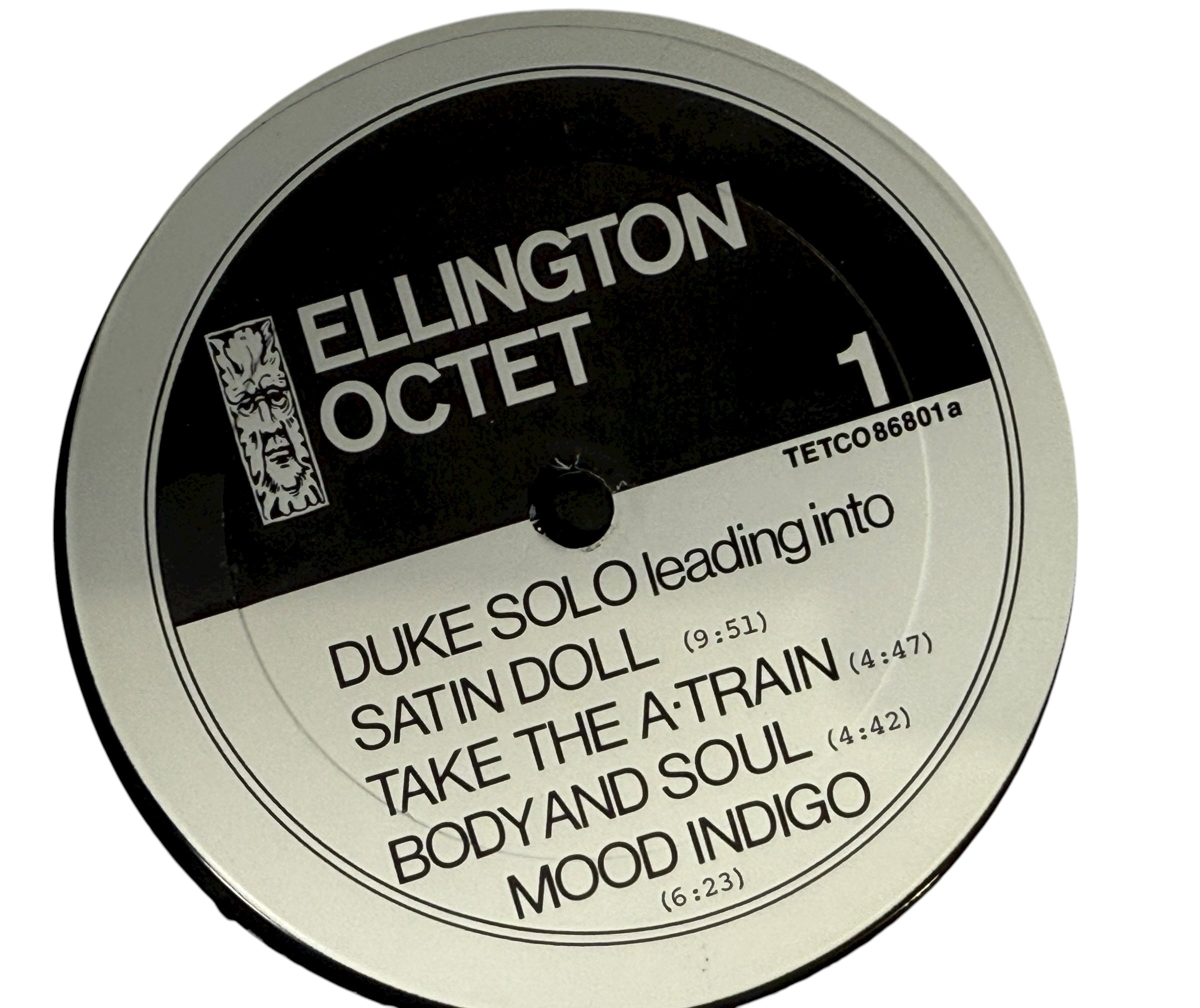 Vintage Duke Ellington Octet LP Famed Fieldcup Concert Vol 1. Canadian Tetco 86801 jazz collectible featuring Hodges, Carney, Gonsalves. Rare live session.