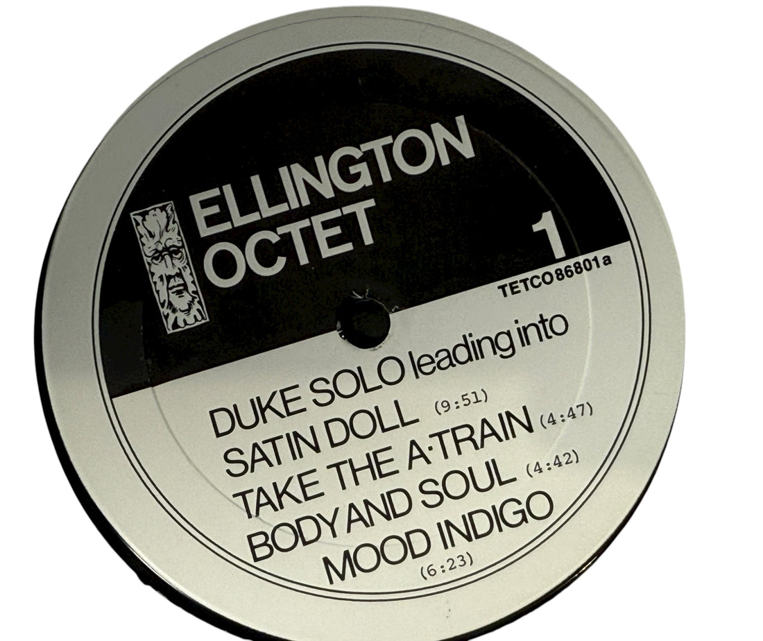 Vintage Duke Ellington Octet LP Famed Fieldcup Concert Vol 1. Canadian Tetco 86801 jazz collectible featuring Hodges, Carney, Gonsalves. Rare live session.