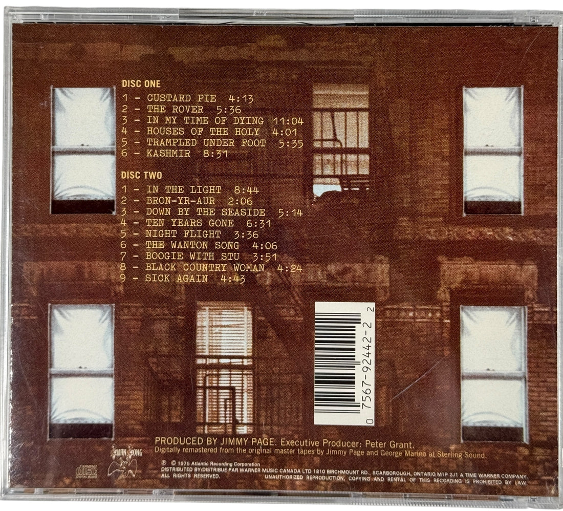 Led Zeppelin – Physical Graffiti 2×CD – Remastered Swan Song Edition
