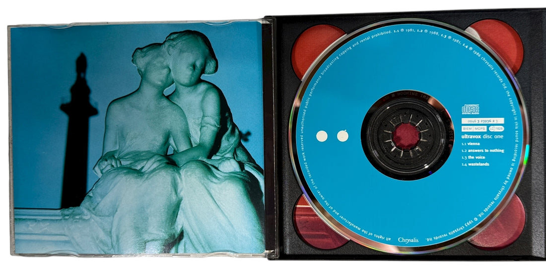 Ultravox Vienna 1993 Chrysalis collectors edition CD1. Replacement disc with artwork. Includes Vienna, The Voice, and more. Great for restoring 2CD set.