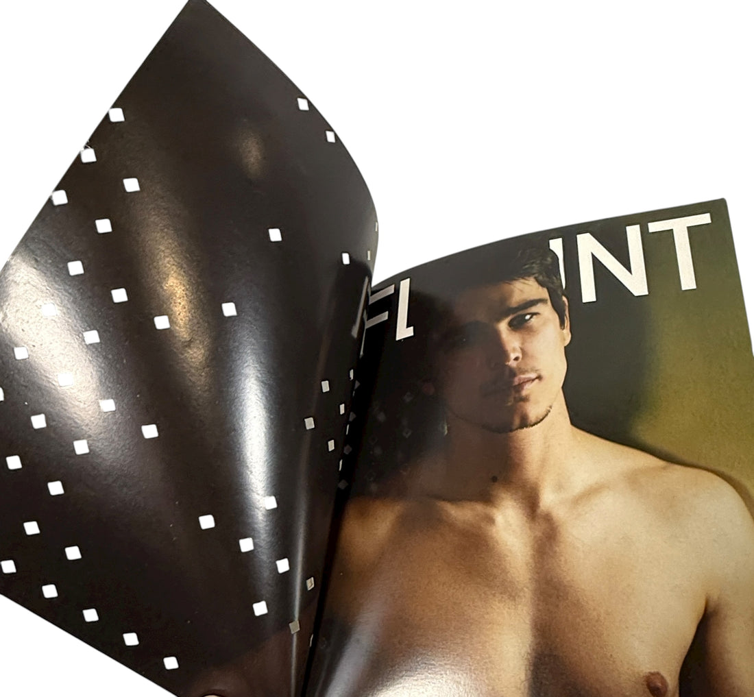 Flaunt Magazine Issue 56 with Josh Hartnett feature. Illustrated cover, early 2000s fashion and art photography. Collectible Canadian-printed issue in VG+ condition.