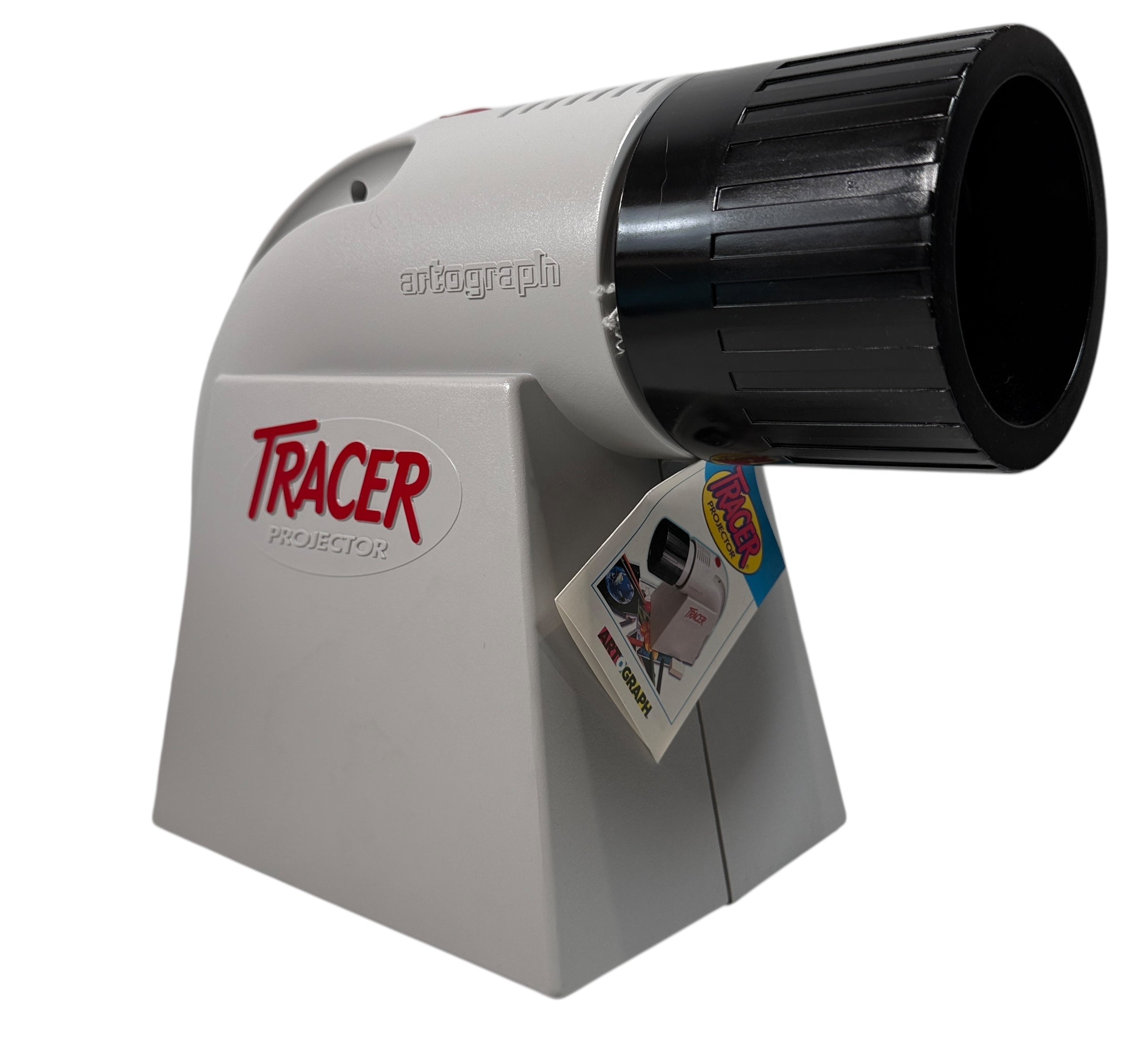 Vintage Artograph Tracer art projector with original box. Classic image drawing enlarger for tracing artwork, patterns, and designs. Made in USA.