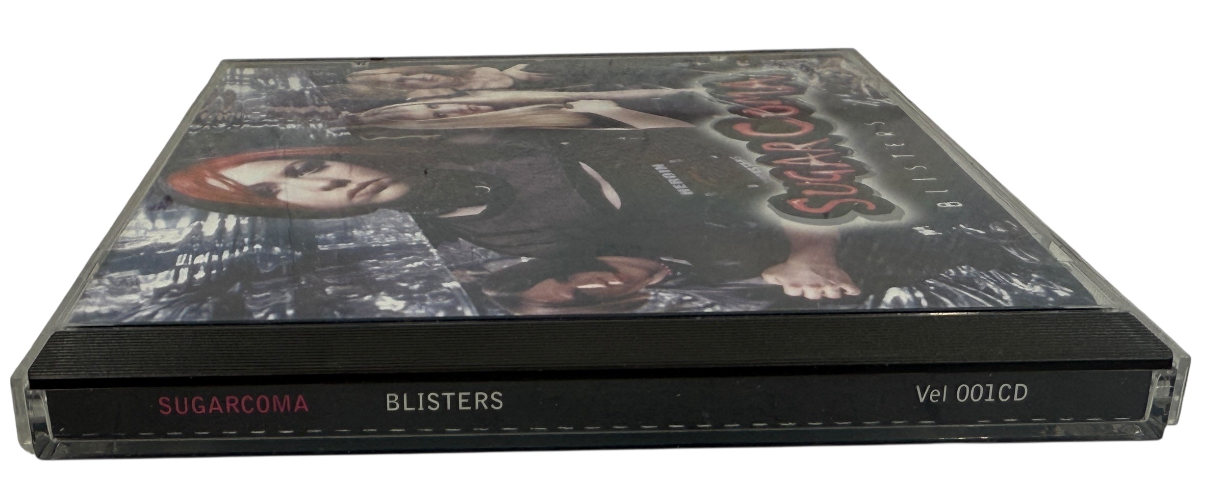 Original Sugarcoma Blisters CD EP on Velocity Recordings. UK alternative rock from the late 1990s. Clean disc, VG condition, cult underground release.