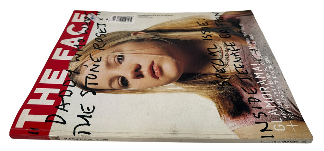 The Face March 2000 issue exploring Teen 2000 and Teenage Britain. Original UK Y2K magazine with intentional handwritten graphic design and complete interior.