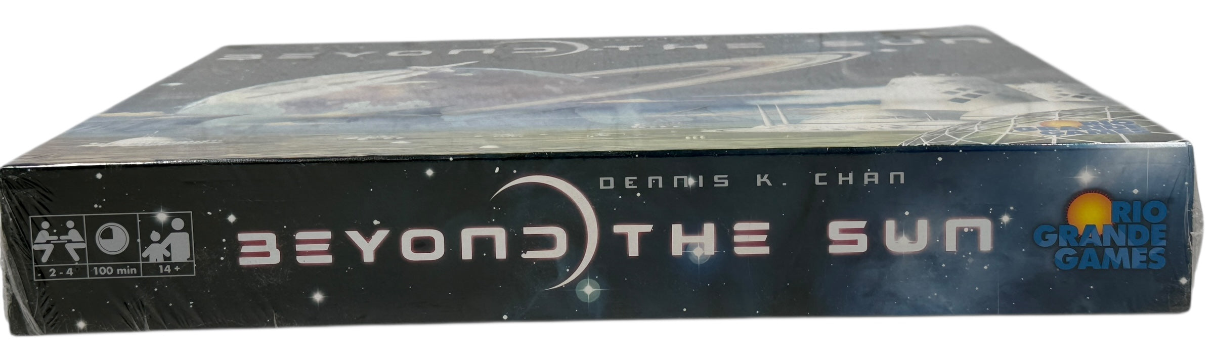 Factory-sealed Beyond the Sun sci-fi strategy board game. Tech-tree engine building gameplay for 2–4 players. New shrink,&nbsp; highly rated.