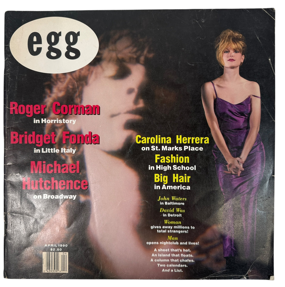 Early 90s NYC culture magazine with Bridget Fonda, Ice-T, Young MC, MC Lyte, Big Daddy Kane and nightlife fashion. Scarce collectible downtown culture issue.