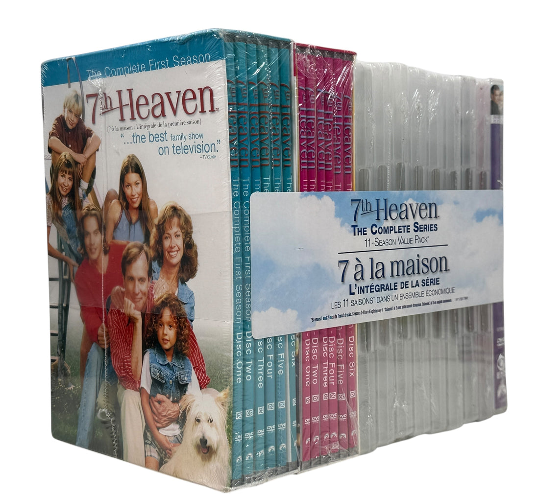 Sealed 7th Heaven Complete Series DVD Set 11 Seasons., Canadian - Bilingual