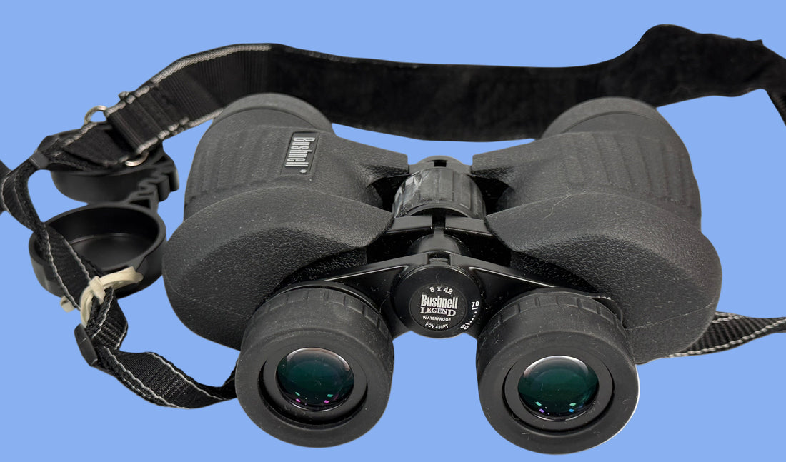 Bushnell Legend 8×42 Waterproof Binoculars – Perfect Optics with Case & Strap