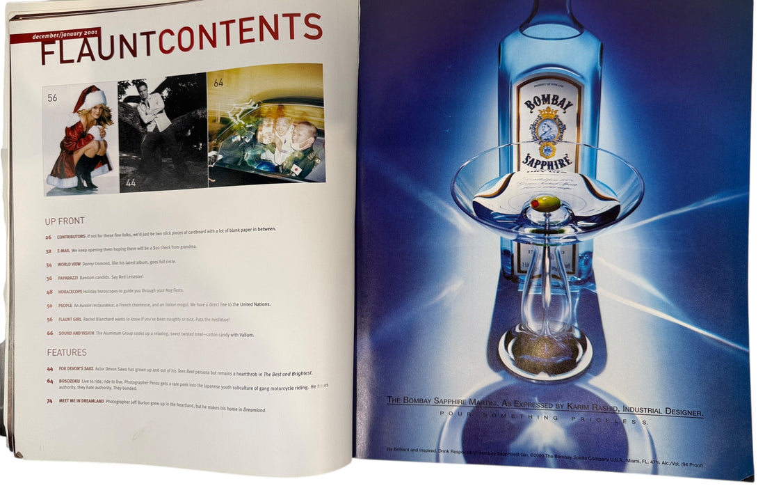 Flaunt Magazine No. 20 – Gifted (Holiday 2001)