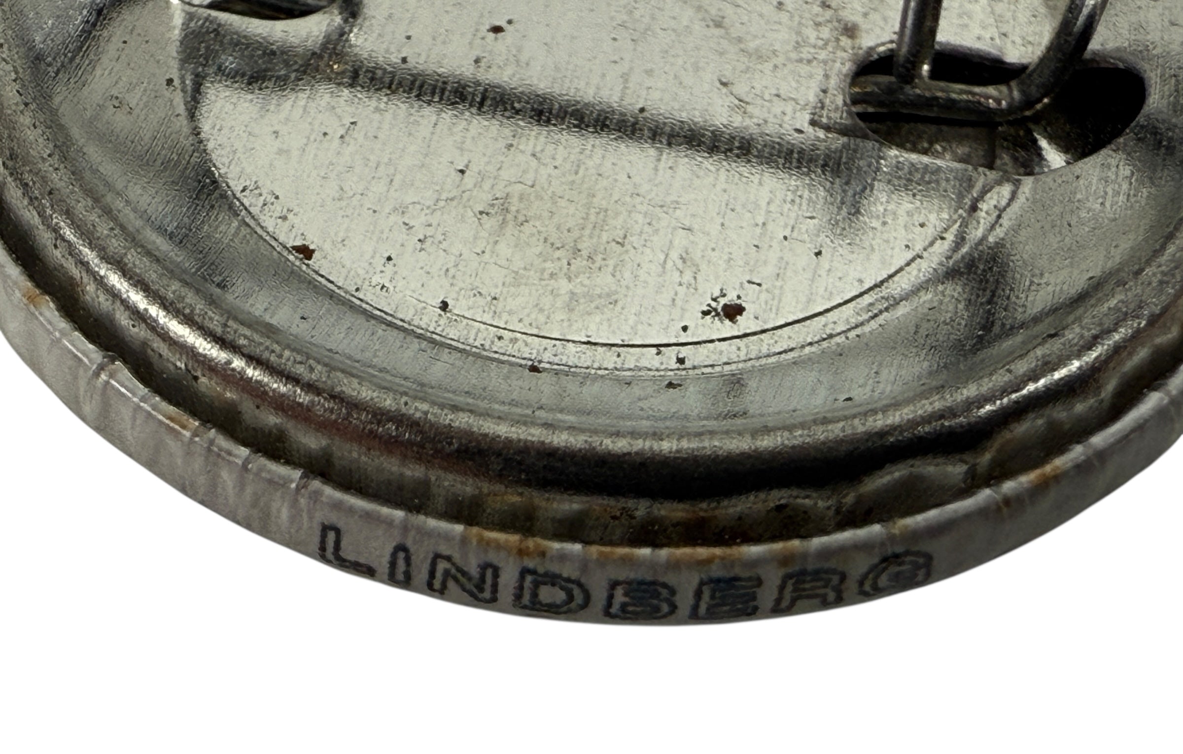 Badge rétro Pan Am – Logo Globe Bleu par Lindberg / Lea-Kim