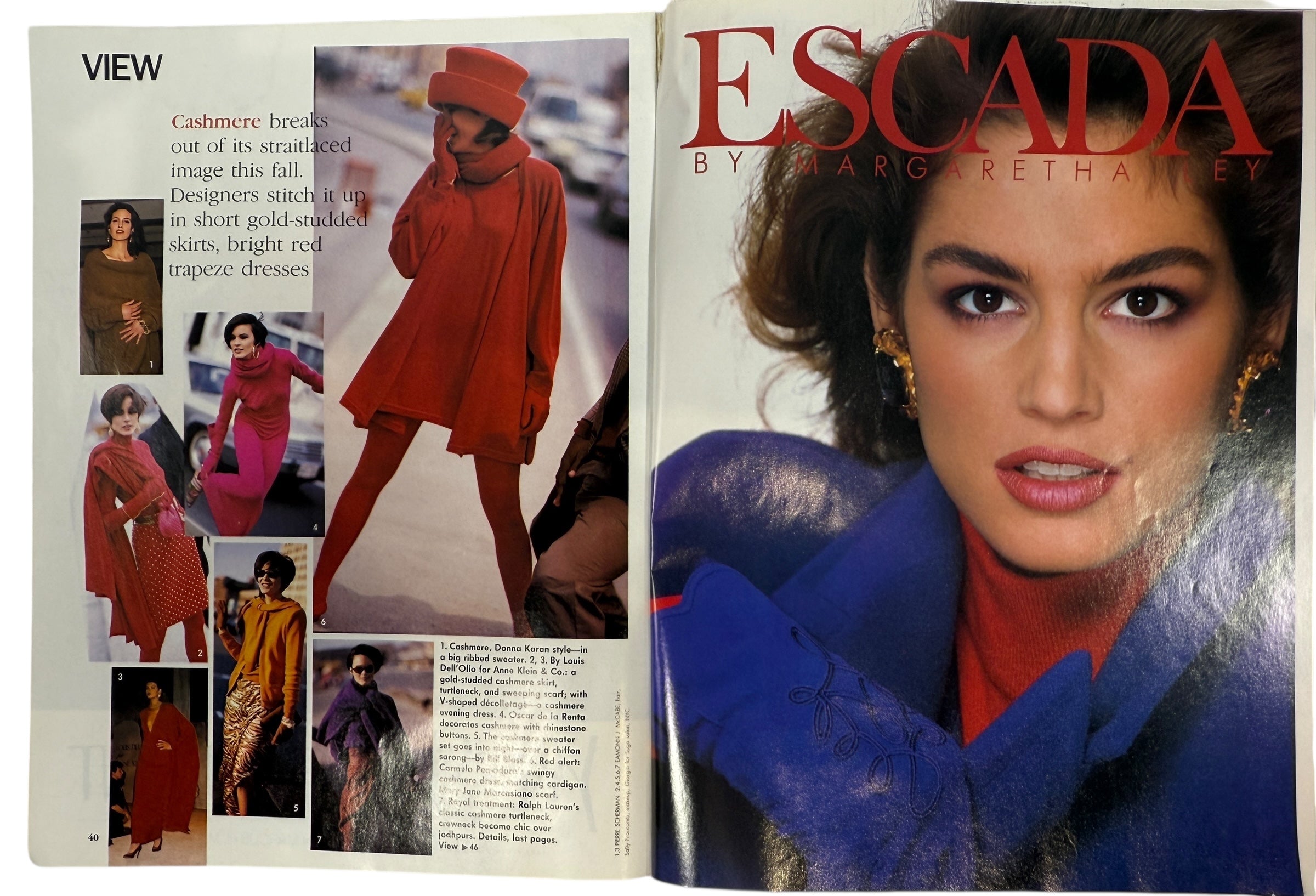 Vogue July 1989 – Tatjana Patitz by Herb Ritts