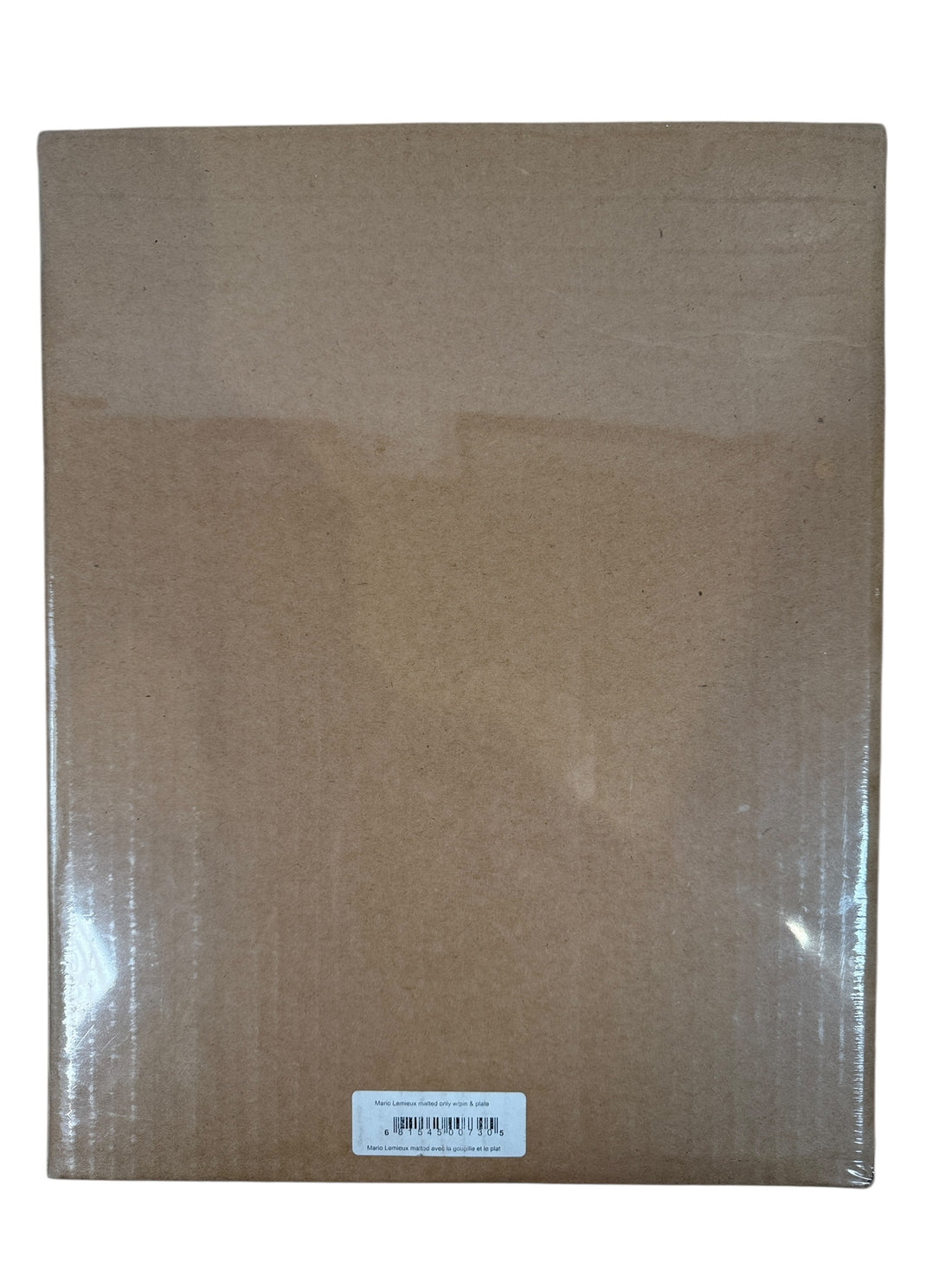 Factory-sealed Mario Lemieux PhotoFile plaque – Team Canada 2002 Olympic Gold Medal Champion, Salt Lake City. Official NHLPA collectible.