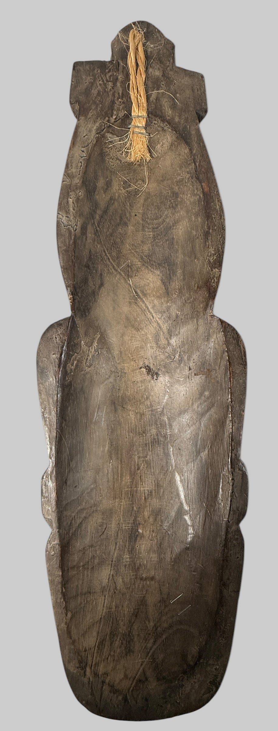 Hand-Carved African Wooden Mask – 21” Tall Vintage Tribal Wall Art