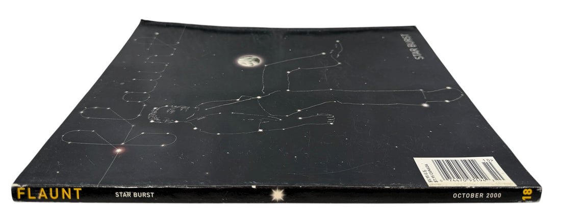 Flaunt Magazine October 2000 “Star Burst” Issue #18 – features Rachael Leigh Cook, Jason Lee, Sarah Wynter, and John Galliano fashion spread.