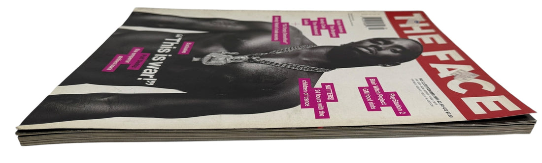The Face Sept 1999 featuring Puff Daddy “ This is War! ” photo by James Dimmock — an iconic 90s hip-hop and fashion issue in great vintage condition.