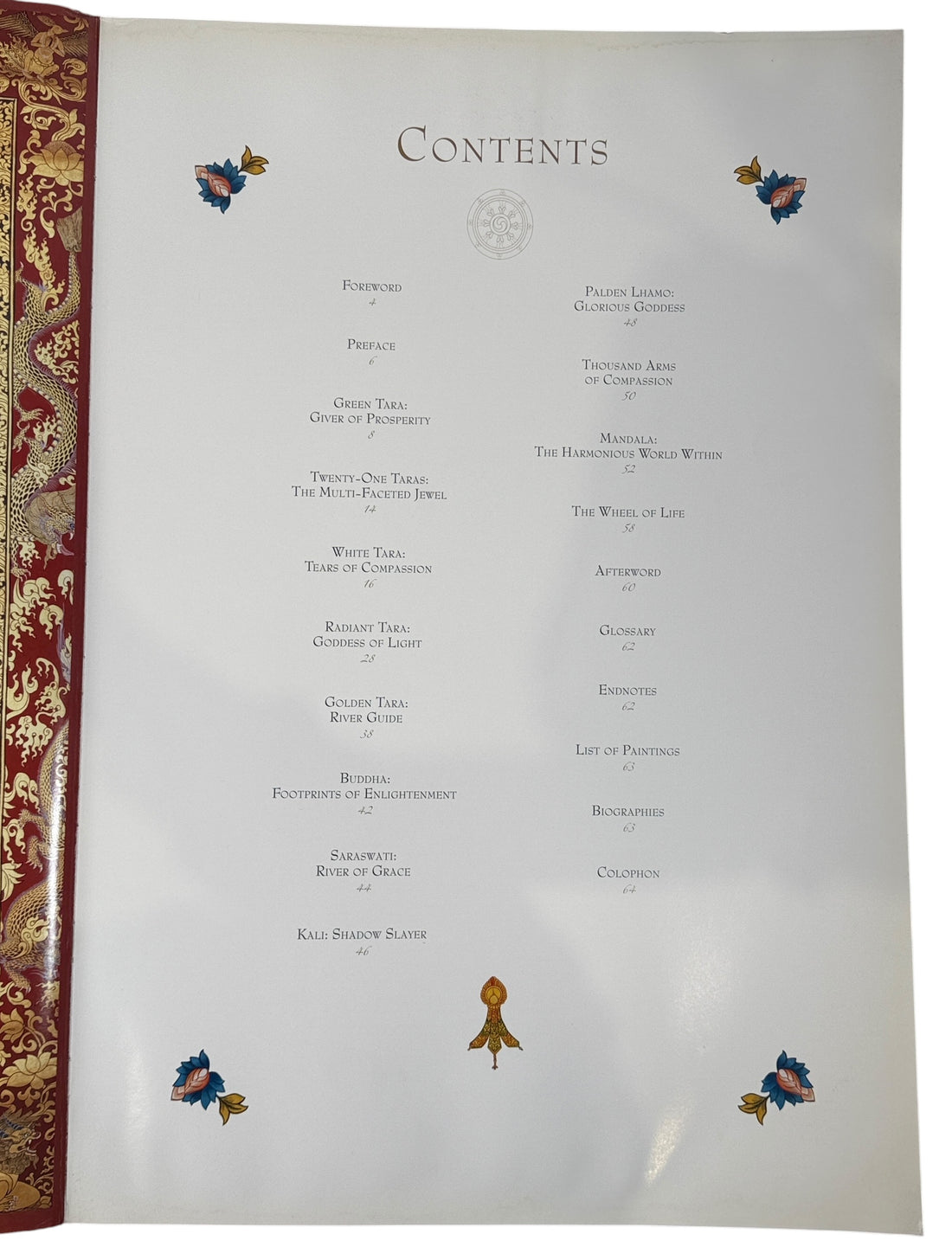 Oversized 2002 art book by Romio Shrestha featuring 42 goddess thangkas with Deepak Chopra foreword. Mandala Publishing. Stunning sacred art folio.