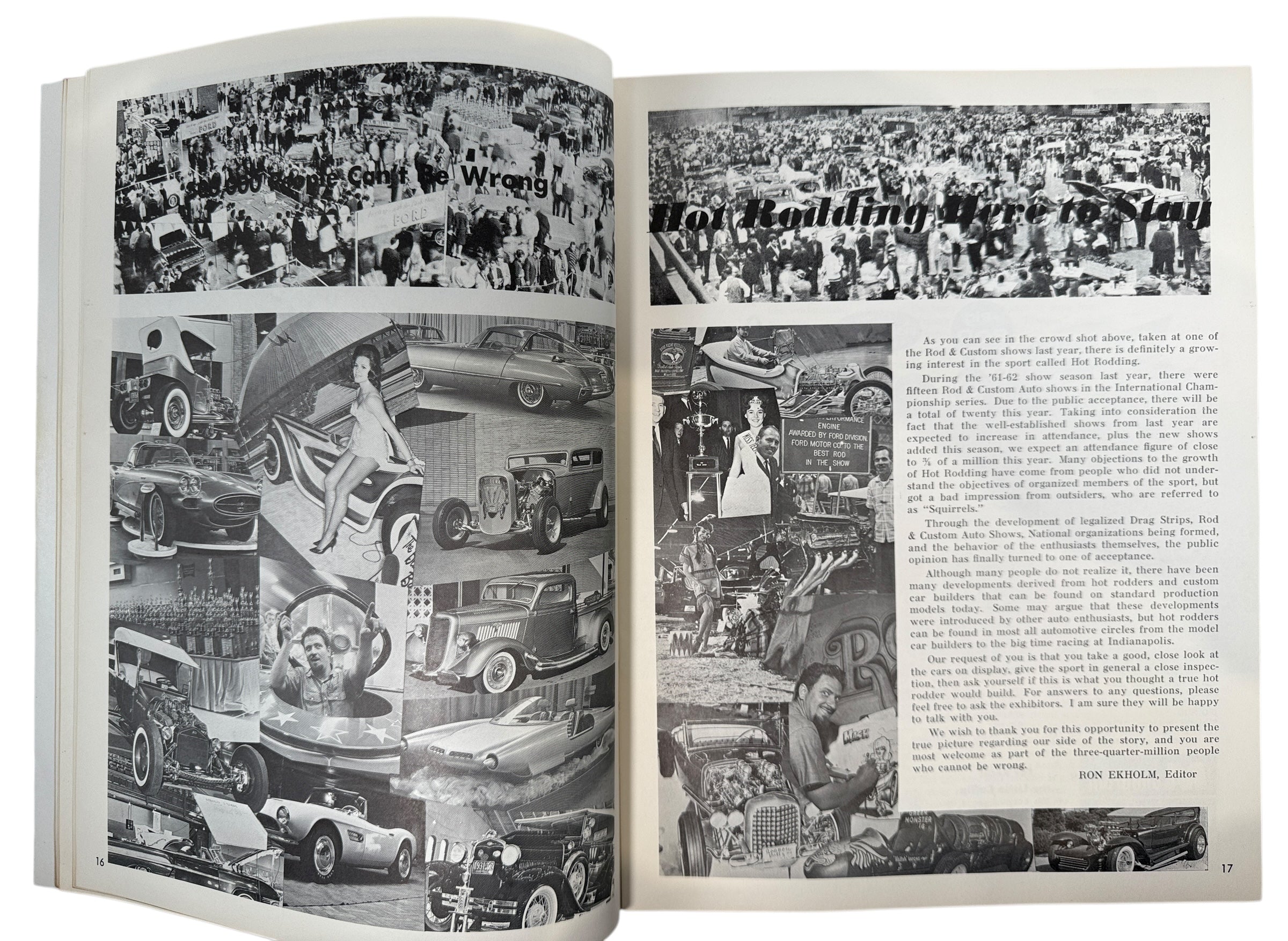 1963 Auto Shows Souvenir Program featuring Dream Rod, Lil’ Coffin, and Mysterion. Clean vintage hot-rod ephemera, great for collectors and garage décor.