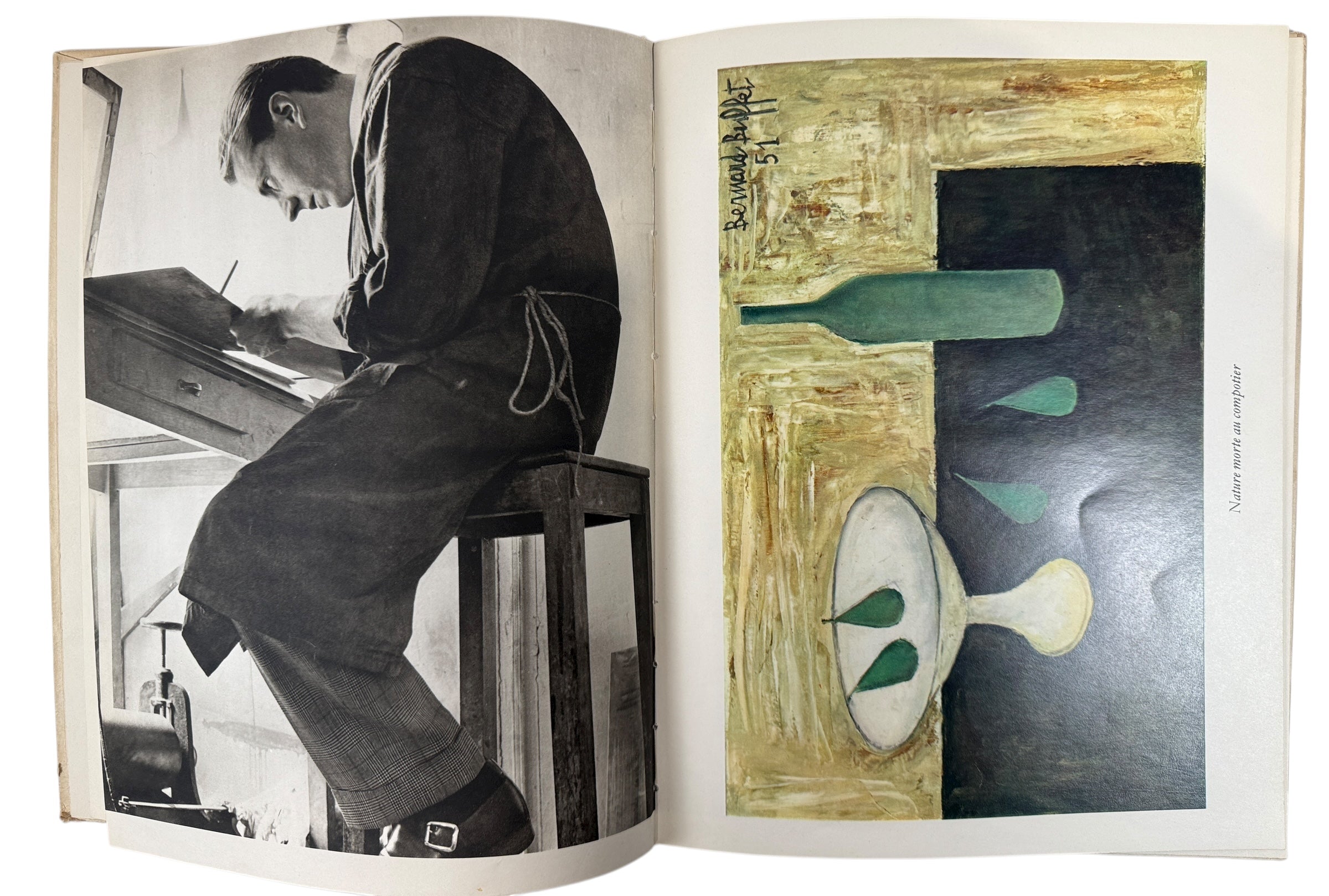 Vintage 1960 Bernard Buffet Art et Style monograph with plates and text by Bergé. Good condition. French art book collectible. Ships from Canada.