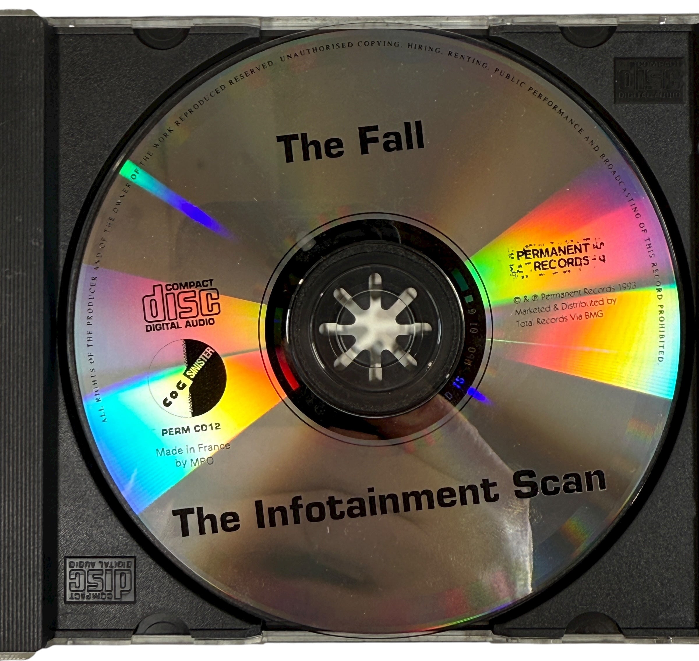 The Fall – The Infotainment Scan (1993 Permanent Records, PERM CD12 – France