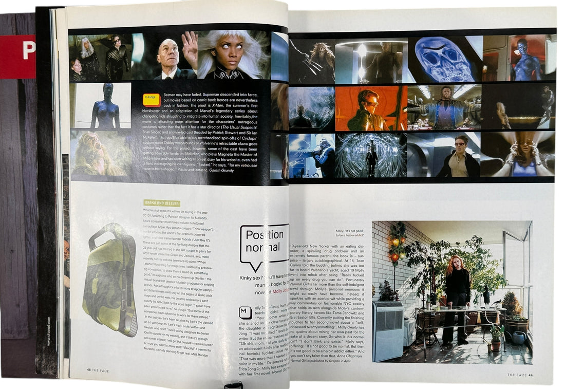 Original The Face magazine April 2000 featuring Richard Ashcroft. Iconic Britpop-era UK fashion and music culture issue, printed in the UK.