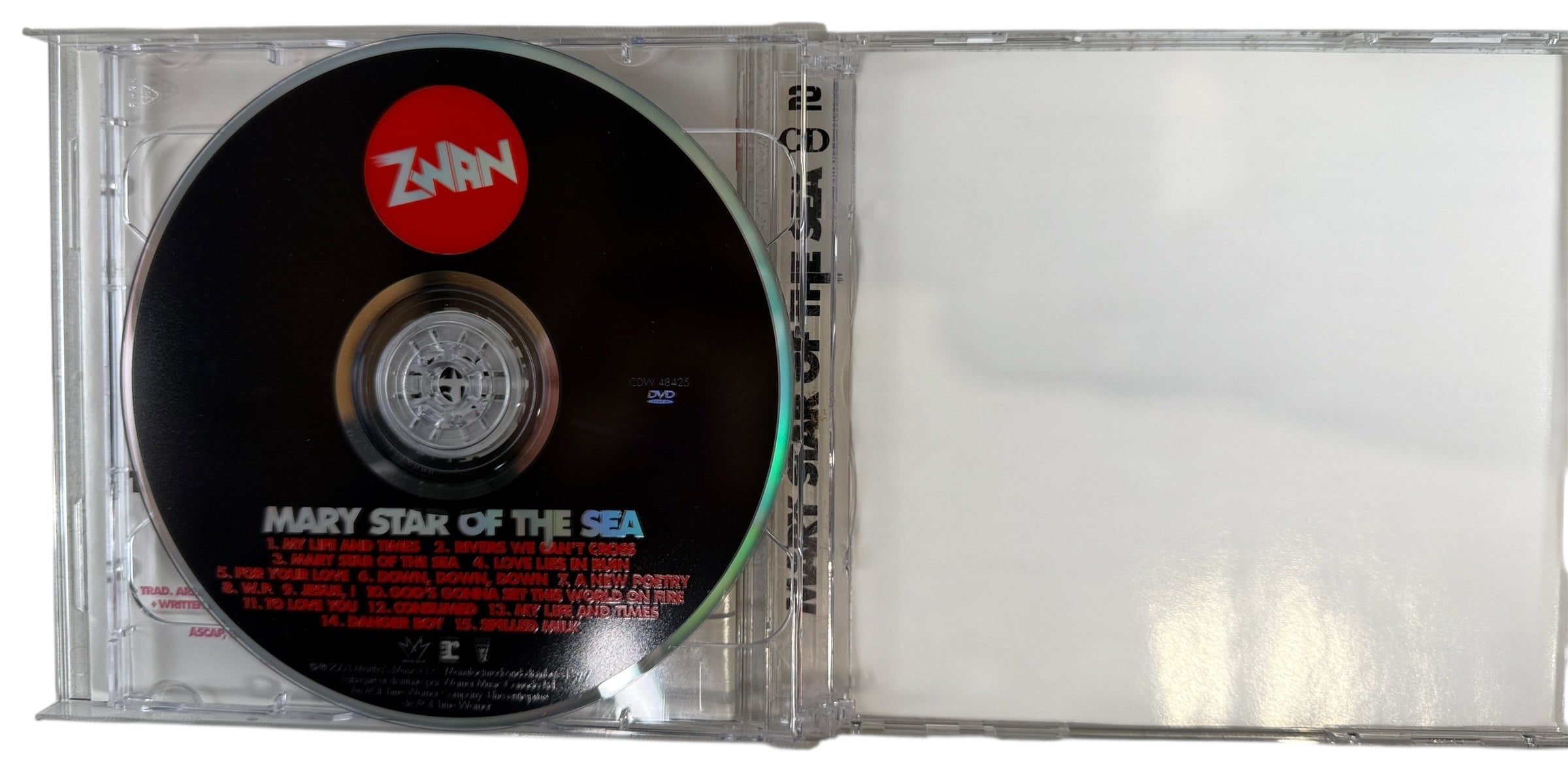 Original 2003 Zwan Mary Star of the Sea 2 CD set on Martha’s Music. Billy Corgan post–Smashing Pumpkins project. Complete and VG+.