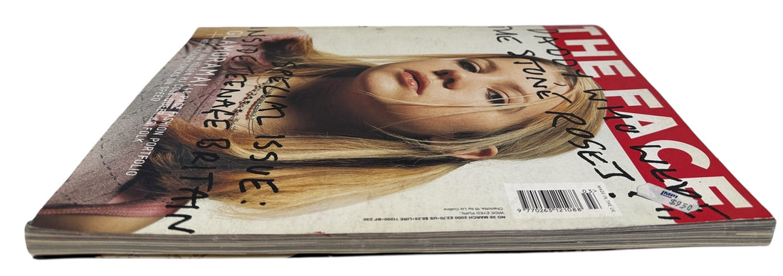 The Face March 2000 issue exploring Teen 2000 and Teenage Britain. Original UK Y2K magazine with intentional handwritten graphic design and complete interior.