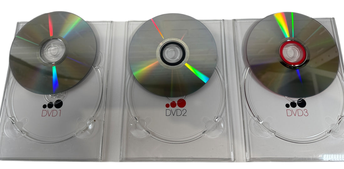 Rare 3-DVD Charles Aznavour anthology featuring 135 classic performances from 1955–1972. EMI France collector edition. Complete set.