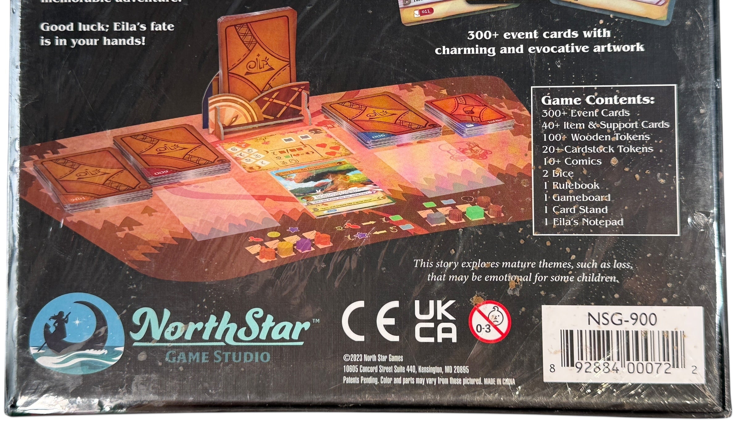 Sealed 2023 narrative solo adventure board game with comics and branching story paths. Includes all components. Ideal for collectors and solo players.