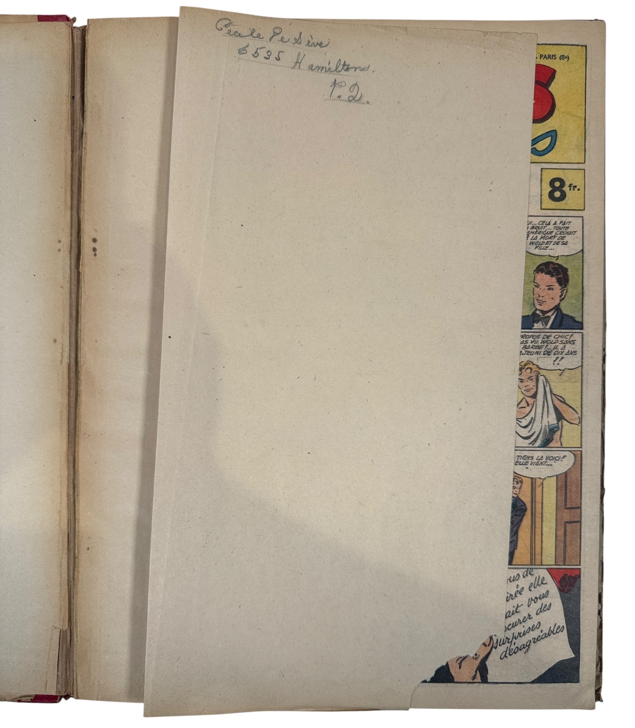 Album Paris Jeunes n°2 – Bande dessinée française vintage 1946-47