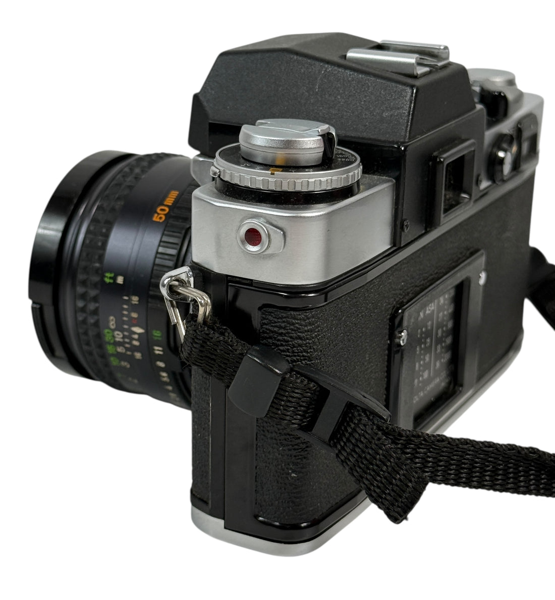 Minolta XE-5 35mm SLR Film Camera with Promaster 50mm f/1.7 Lens – AS-IS