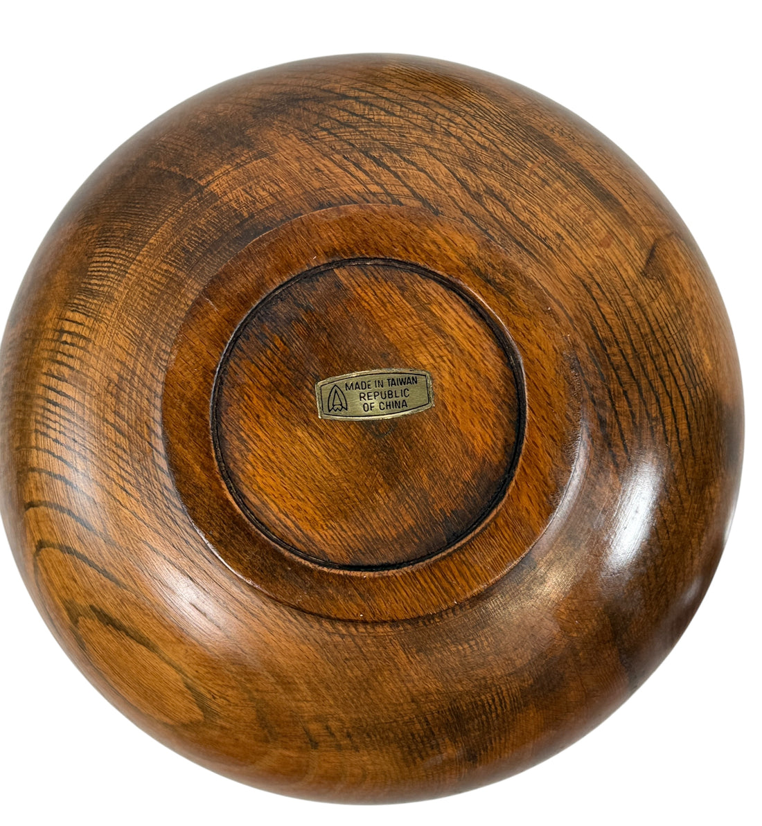 Vintage Wooden Peanut Serving Set – Made in Taiwan (Republic of China) – 1970s MCM Bar Snack Server