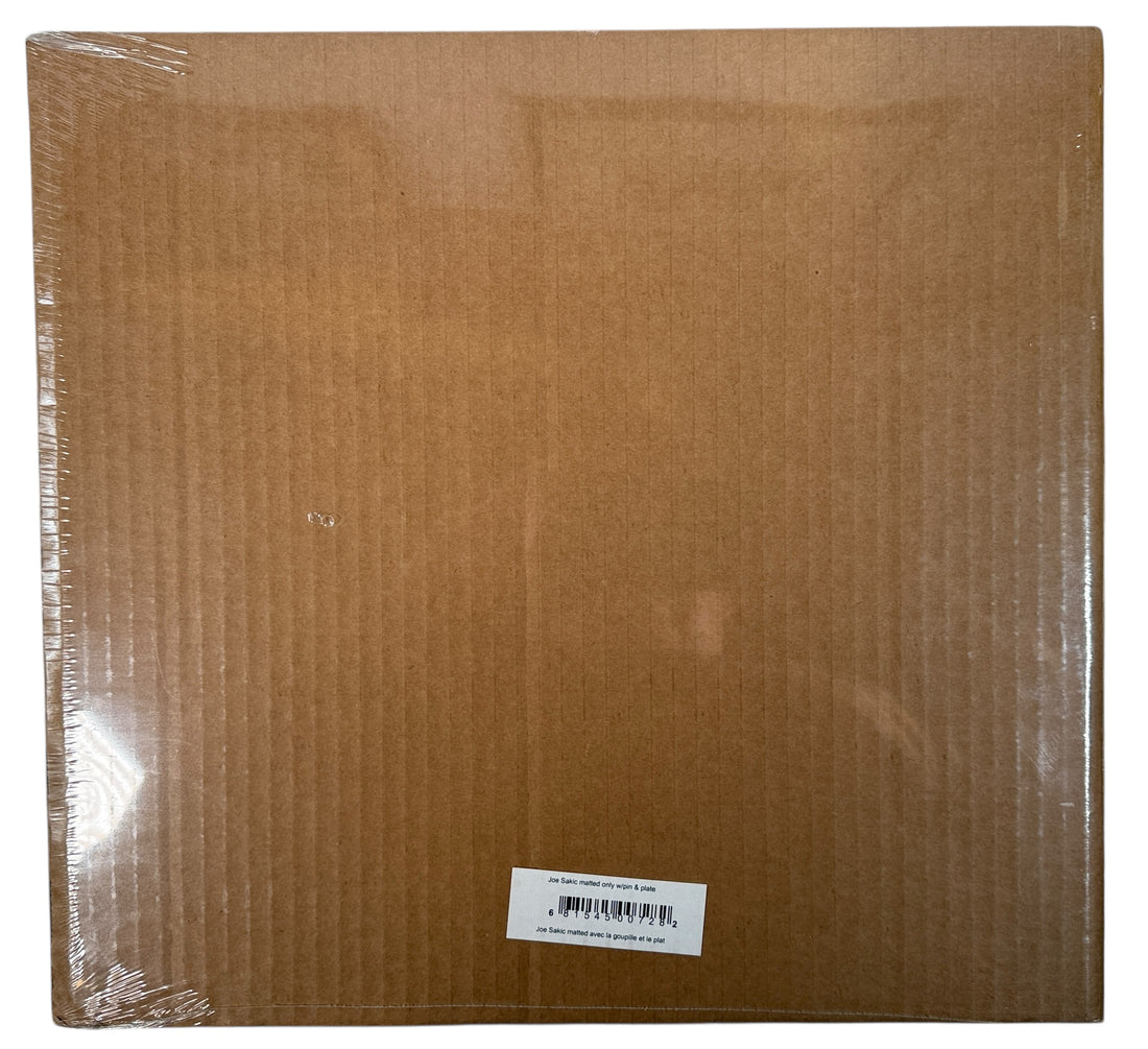 Joe Sakic – Médaille d'or olympique d'Équipe Canada – Impression encadrée commémorative de Salt Lake City 2002 (scellée)